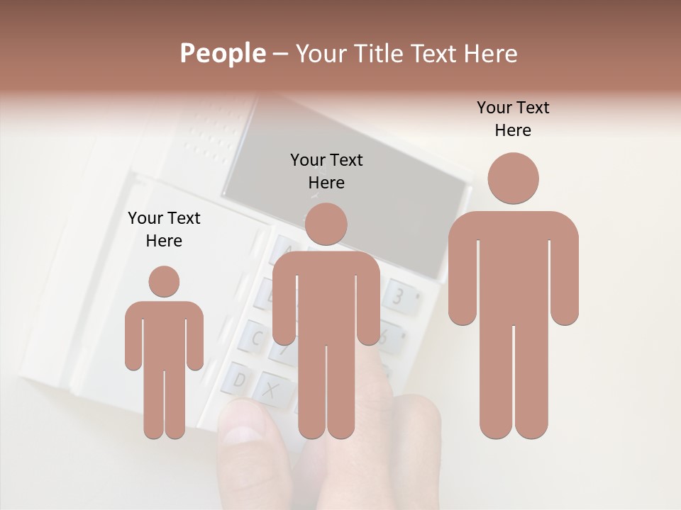 Safety Part Of Password PowerPoint Template