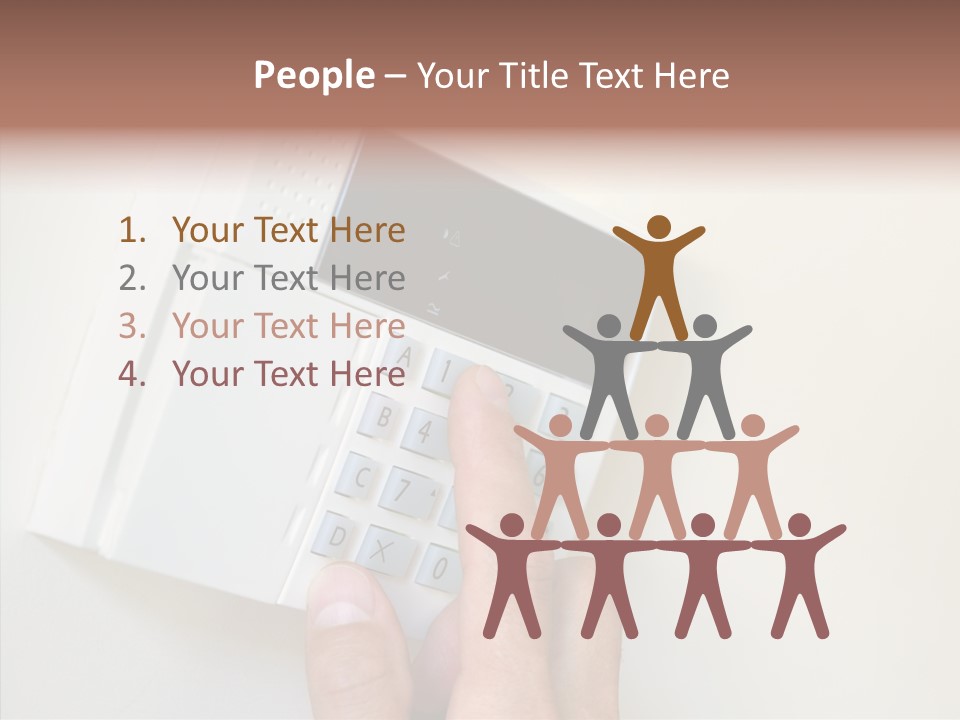 Safety Part Of Password PowerPoint Template