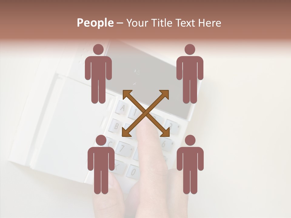 Safety Part Of Password PowerPoint Template