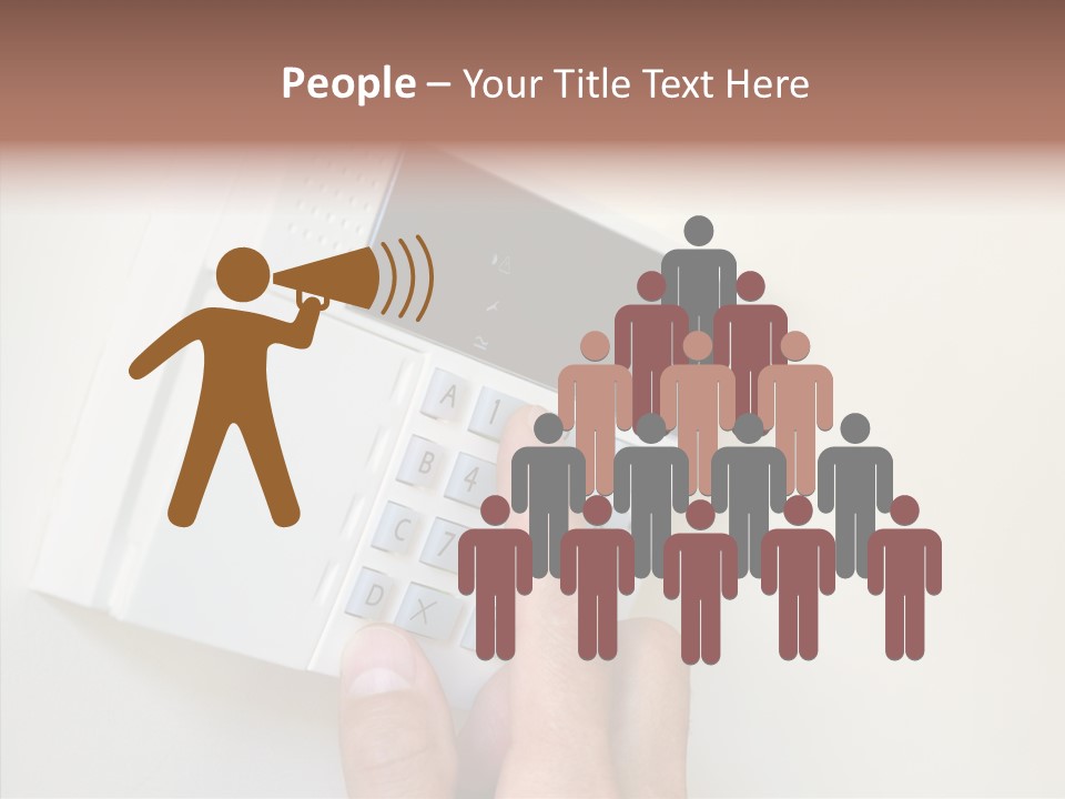 Safety Part Of Password PowerPoint Template