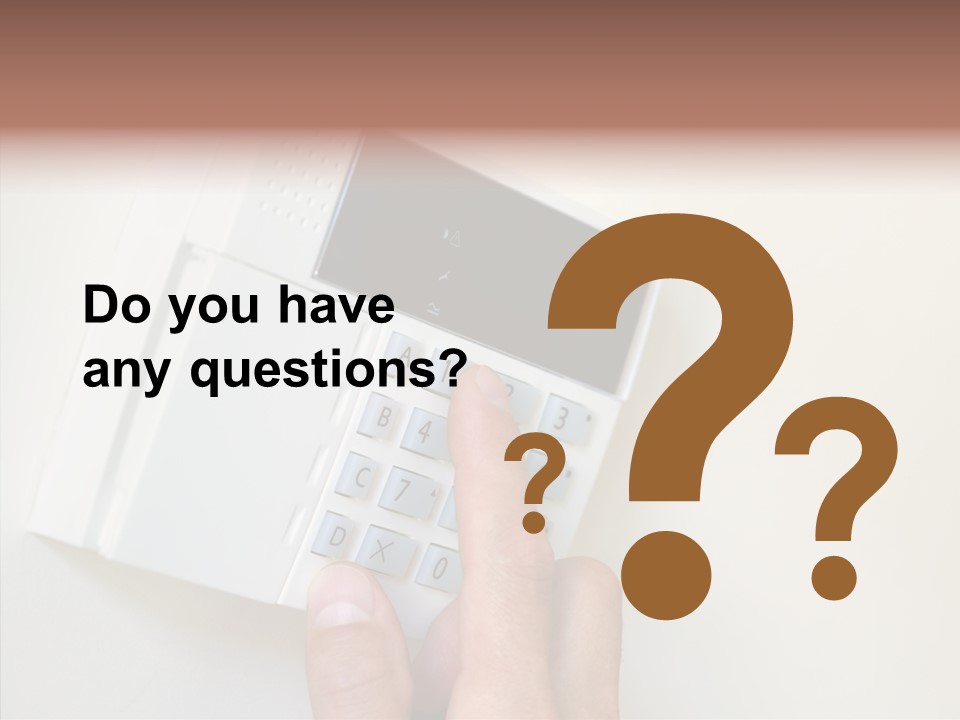 Safety Part Of Password PowerPoint Template