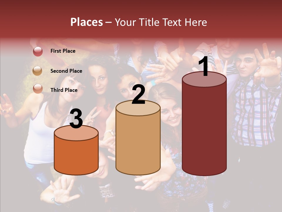 Hands Male Dancefloor PowerPoint Template