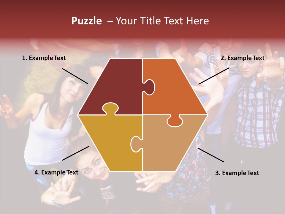 Hands Male Dancefloor PowerPoint Template