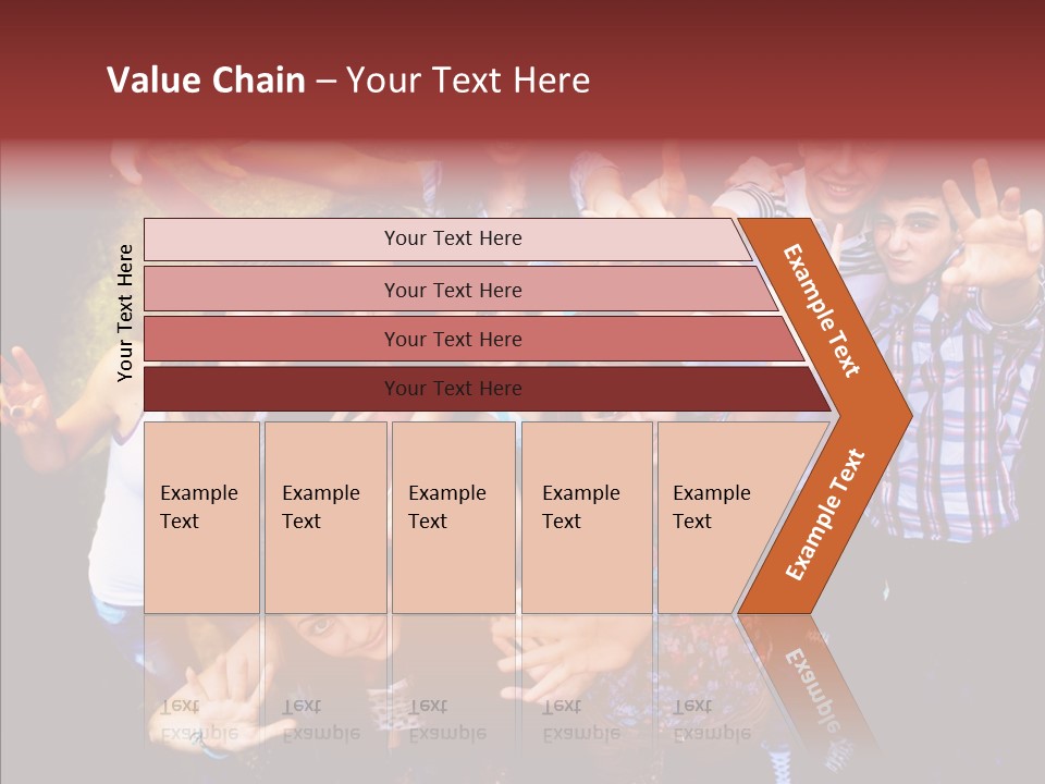 Hands Male Dancefloor PowerPoint Template