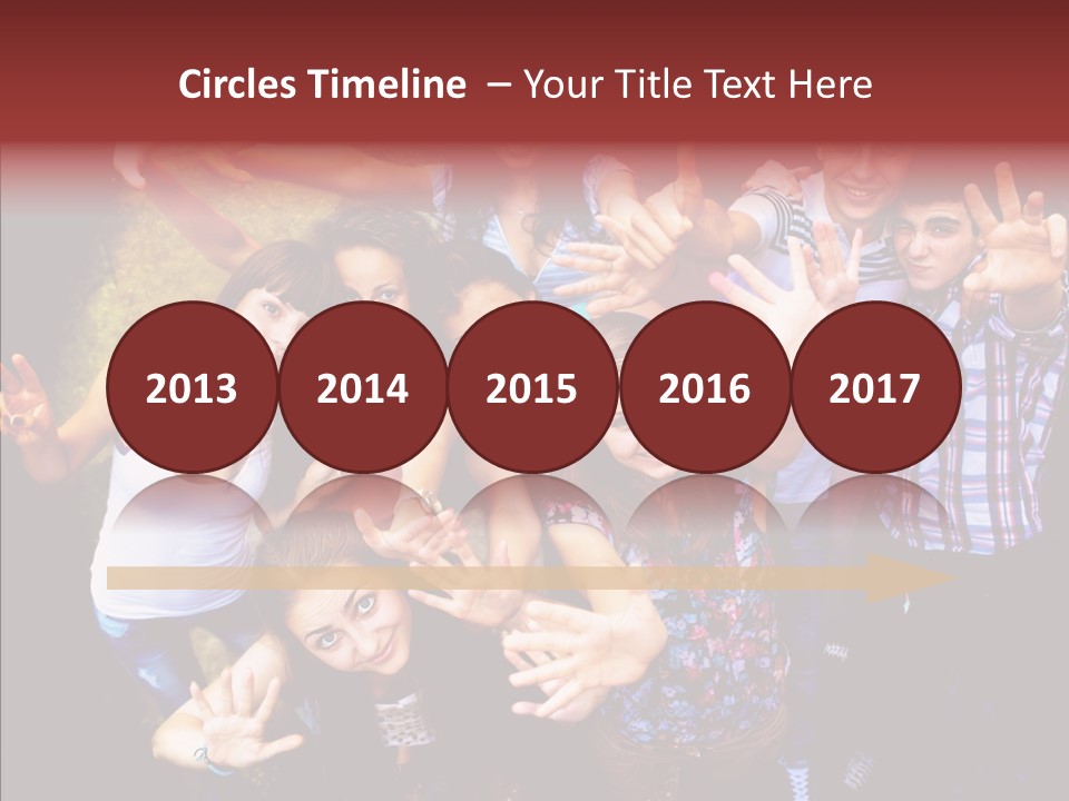 Hands Male Dancefloor PowerPoint Template