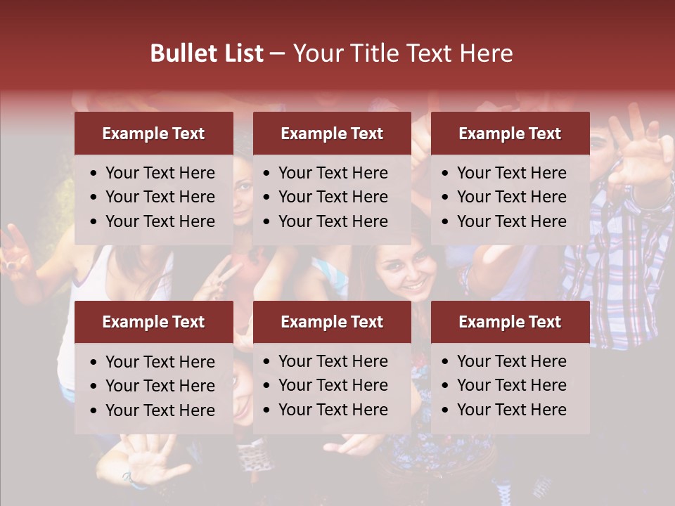 Hands Male Dancefloor PowerPoint Template