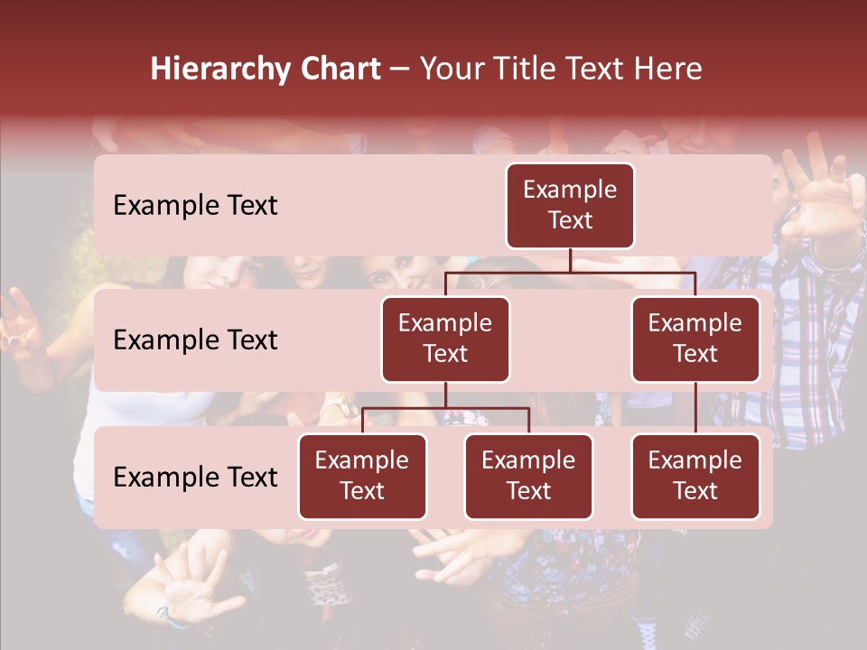 Hands Male Dancefloor PowerPoint Template