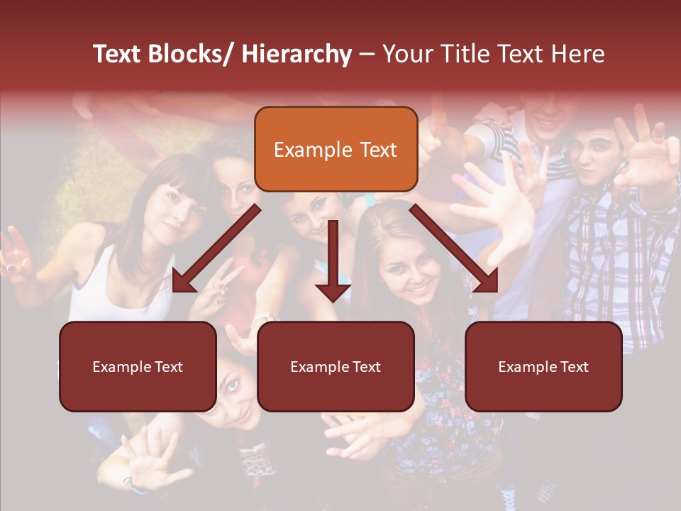 Hands Male Dancefloor PowerPoint Template