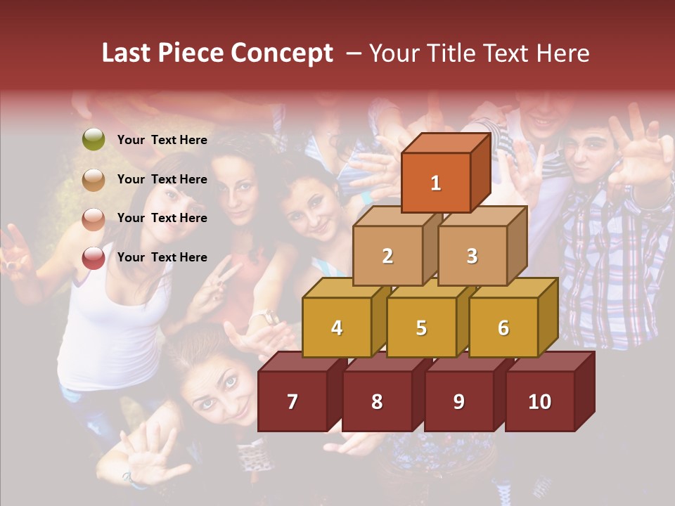 Hands Male Dancefloor PowerPoint Template