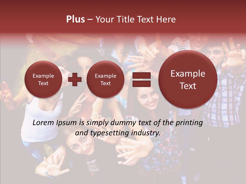 Hands Male Dancefloor PowerPoint Template