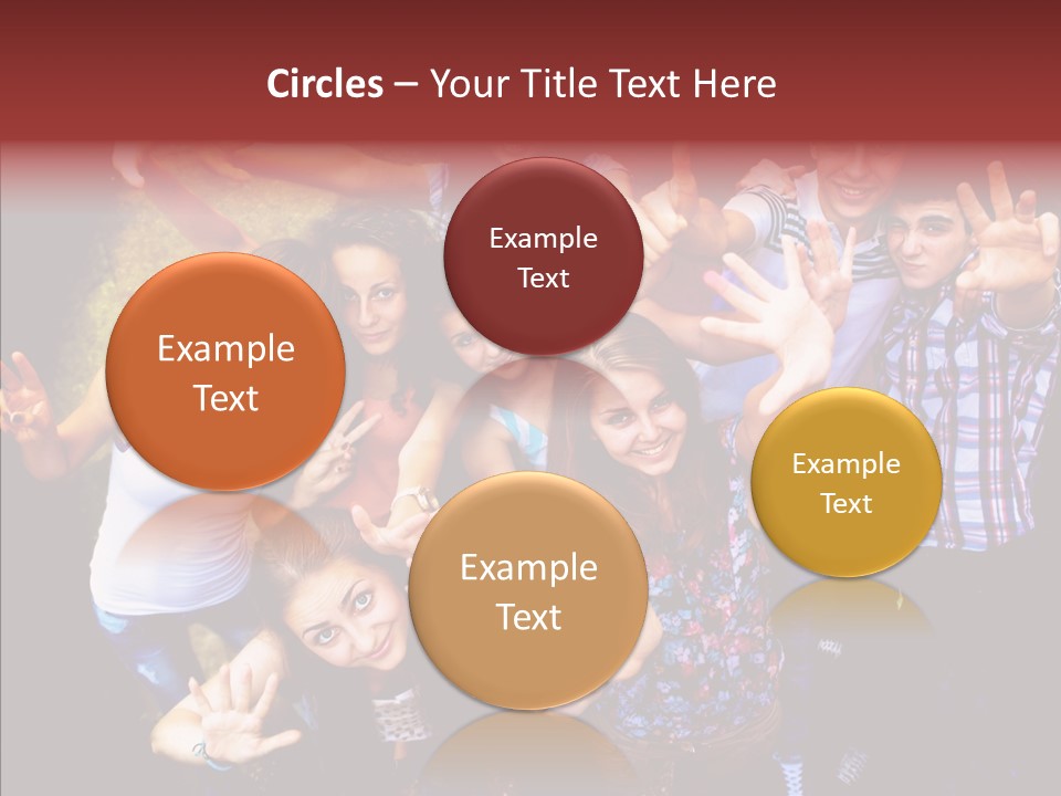 Hands Male Dancefloor PowerPoint Template