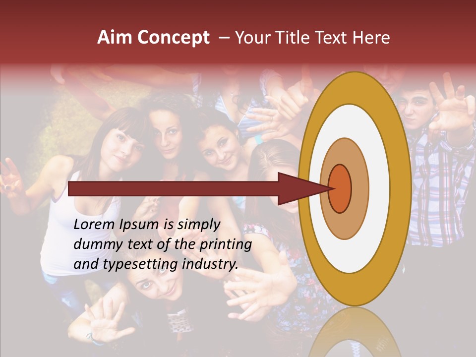 Hands Male Dancefloor PowerPoint Template