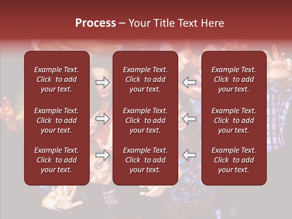 Hands Male Dancefloor PowerPoint Template