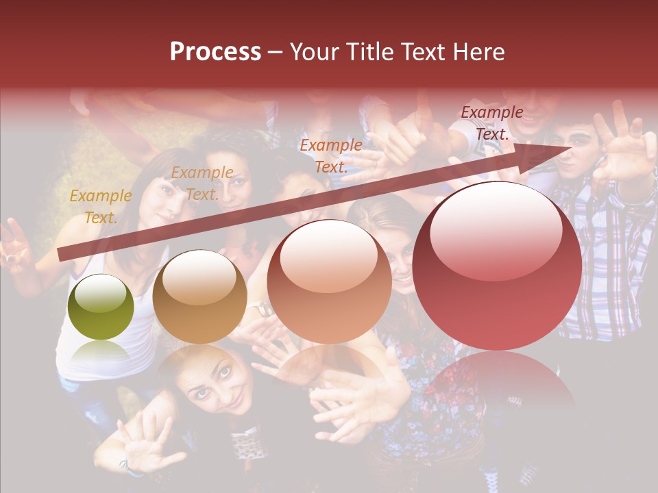 Hands Male Dancefloor PowerPoint Template