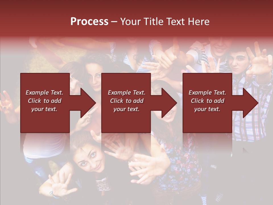 Hands Male Dancefloor PowerPoint Template