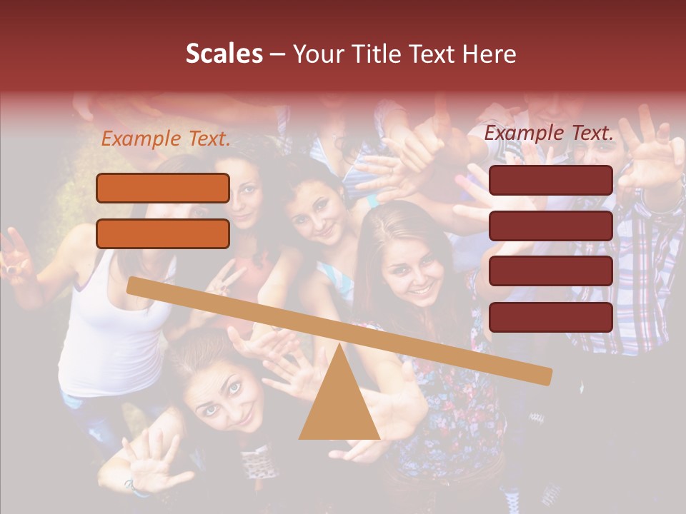 Hands Male Dancefloor PowerPoint Template