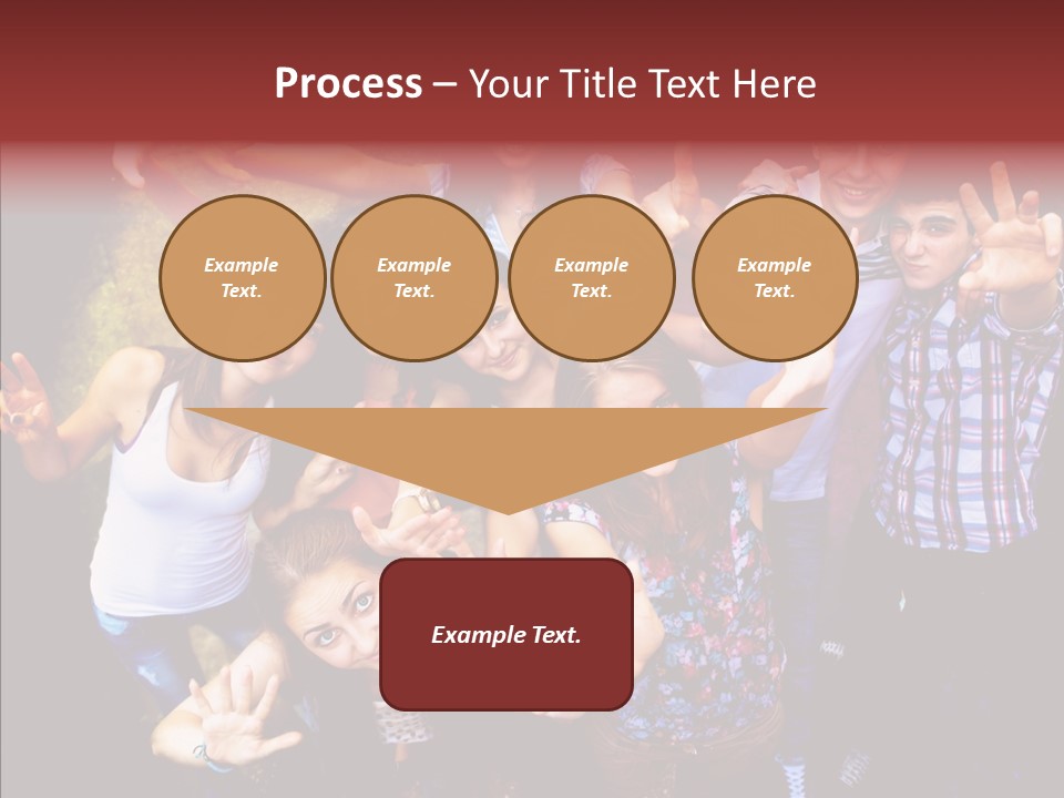 Hands Male Dancefloor PowerPoint Template