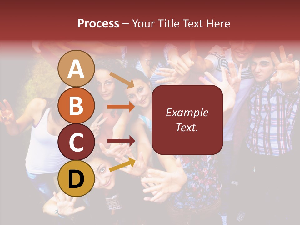 Hands Male Dancefloor PowerPoint Template