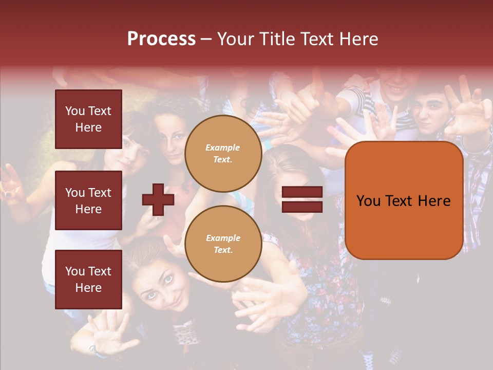 Hands Male Dancefloor PowerPoint Template