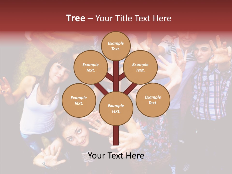 Hands Male Dancefloor PowerPoint Template