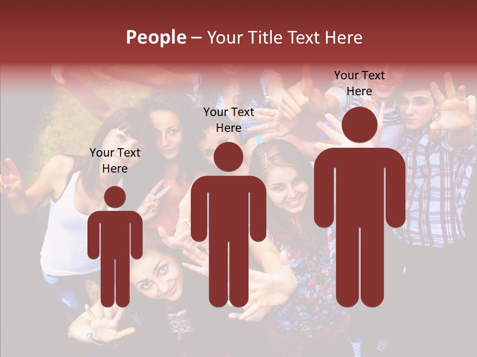 Hands Male Dancefloor PowerPoint Template