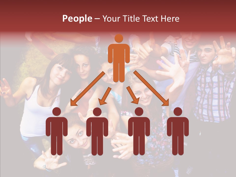 Hands Male Dancefloor PowerPoint Template