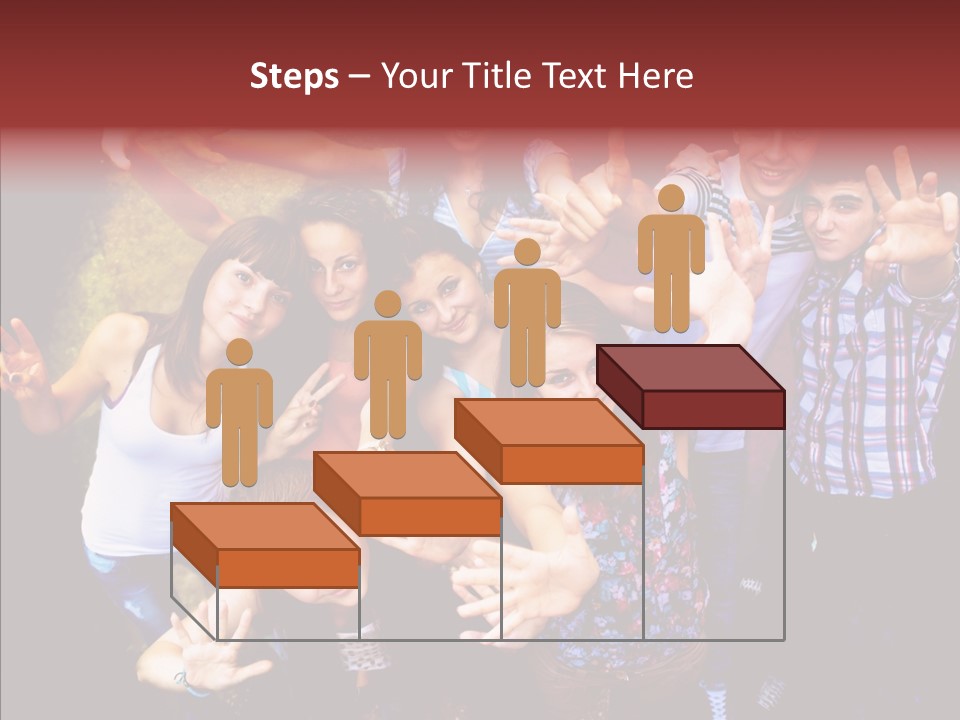 Hands Male Dancefloor PowerPoint Template