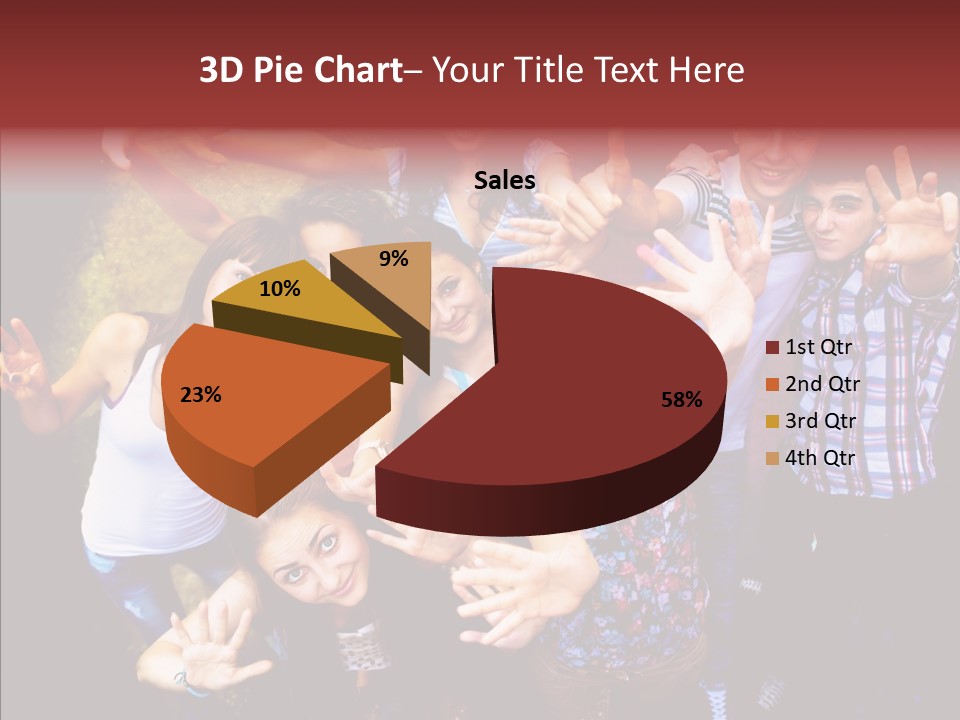 Hands Male Dancefloor PowerPoint Template