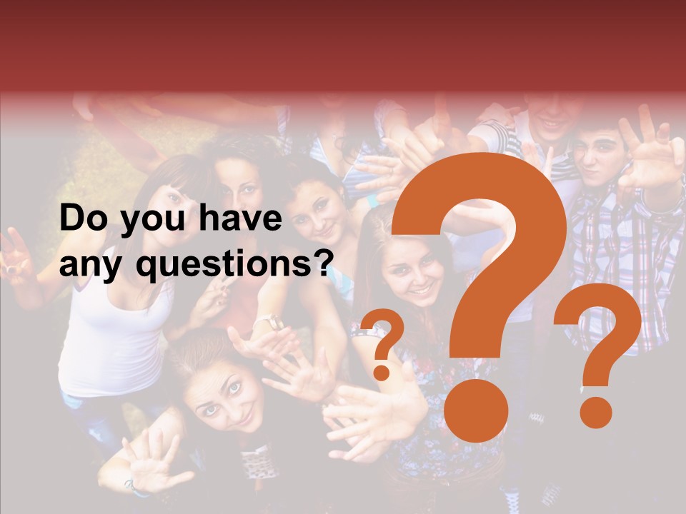 Hands Male Dancefloor PowerPoint Template