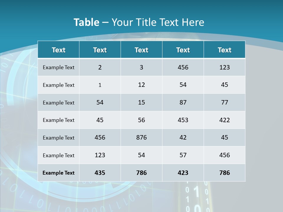 Digital Steel Wire PowerPoint Template
