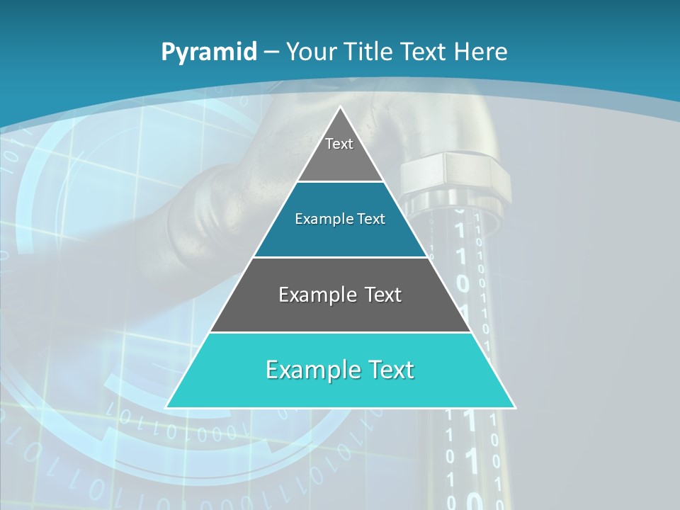 Digital Steel Wire PowerPoint Template