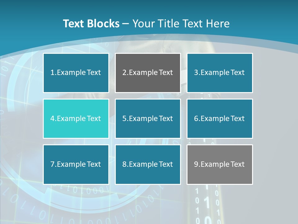 Digital Steel Wire PowerPoint Template