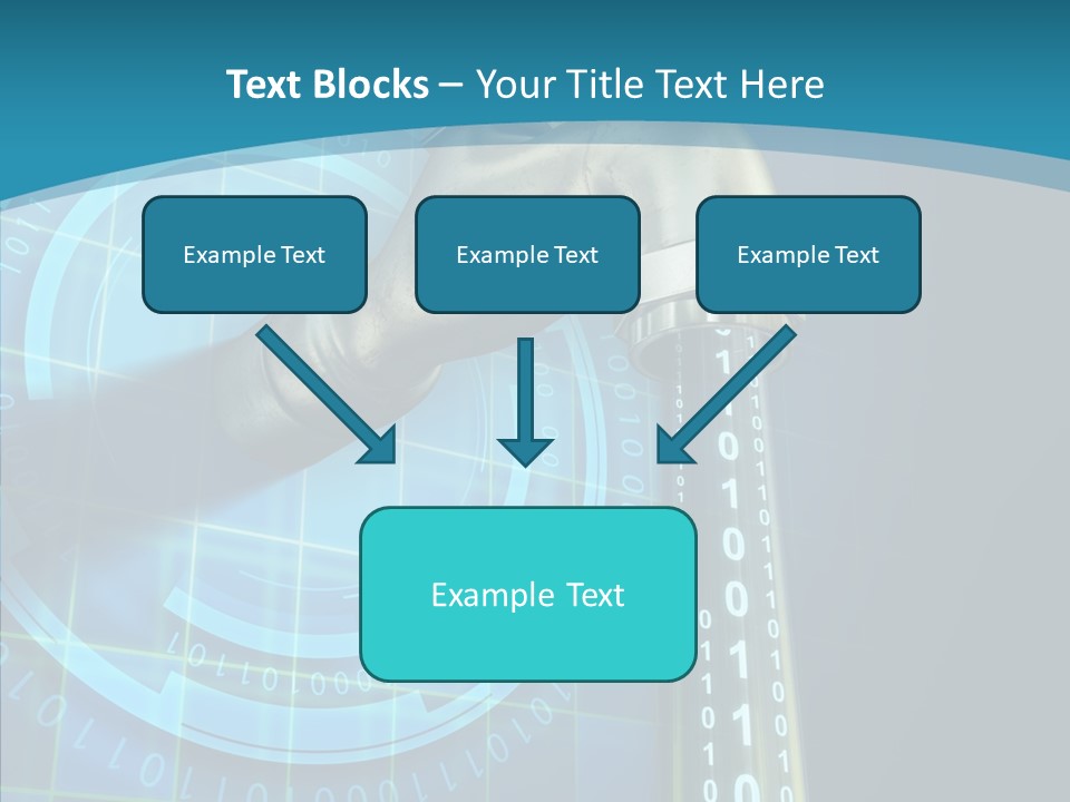 Digital Steel Wire PowerPoint Template