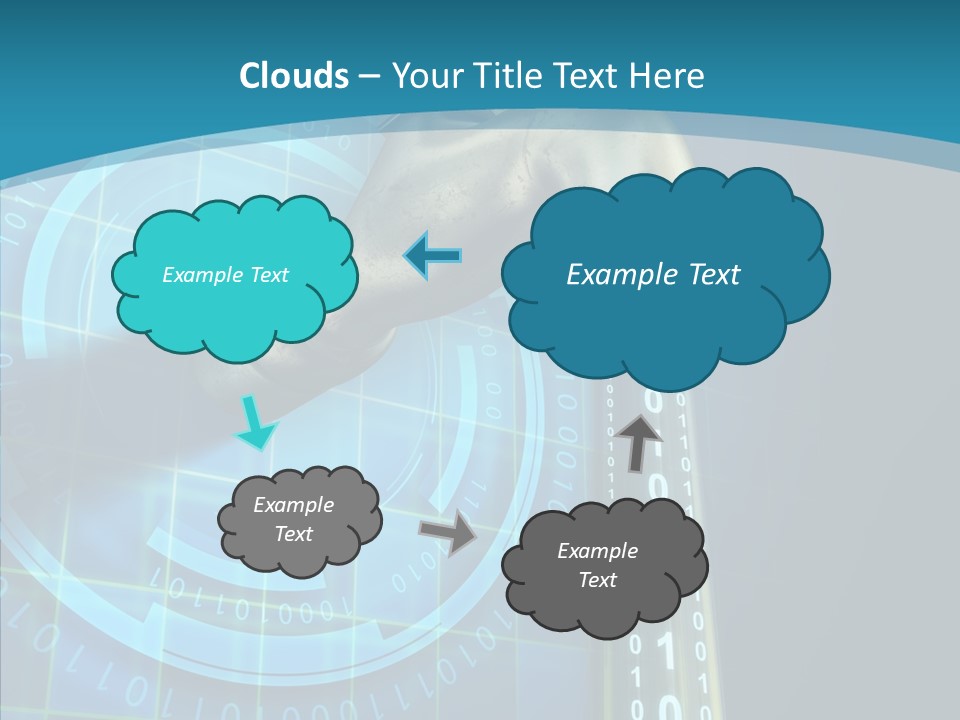 Digital Steel Wire PowerPoint Template