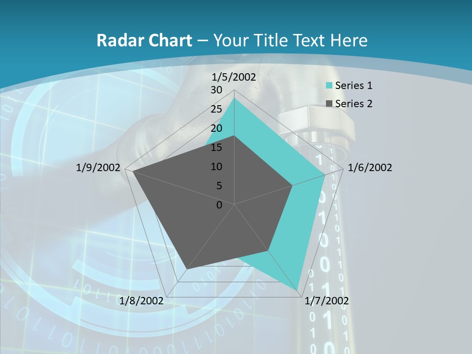 Digital Steel Wire PowerPoint Template