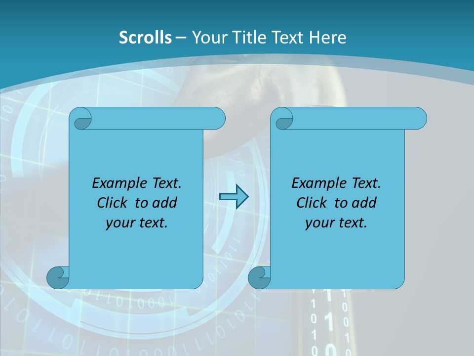 Digital Steel Wire PowerPoint Template