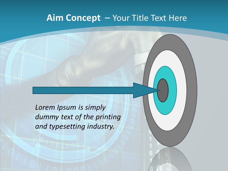 Digital Steel Wire PowerPoint Template