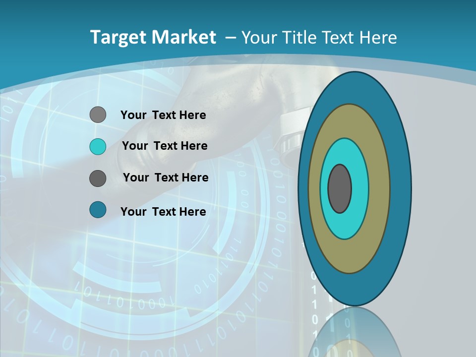 Digital Steel Wire PowerPoint Template