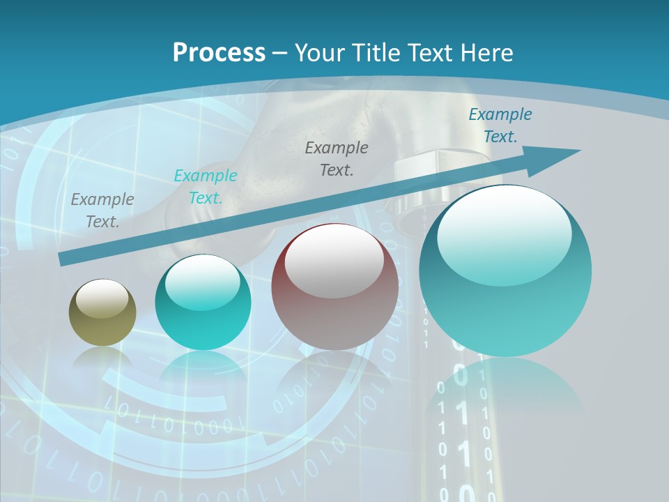 Digital Steel Wire PowerPoint Template