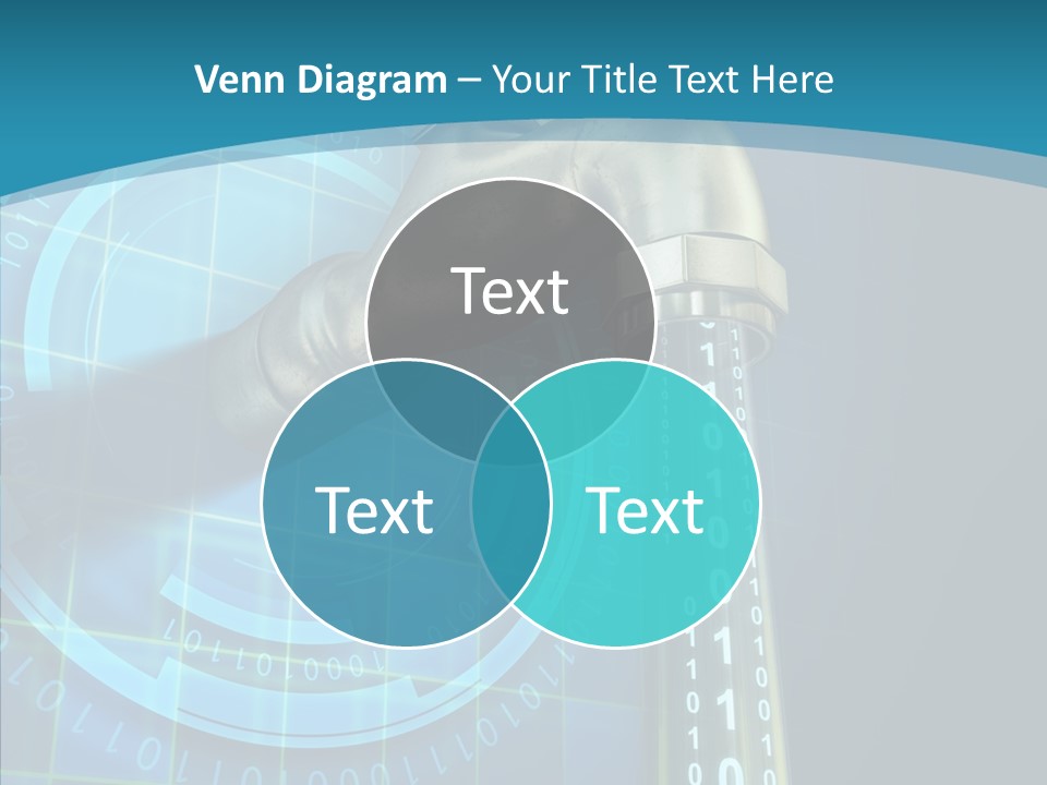 Digital Steel Wire PowerPoint Template