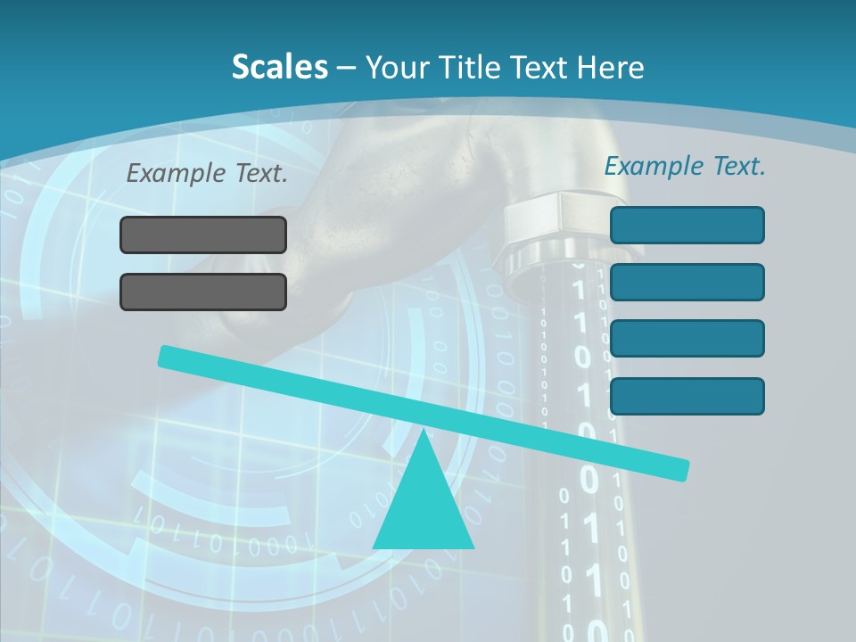Digital Steel Wire PowerPoint Template