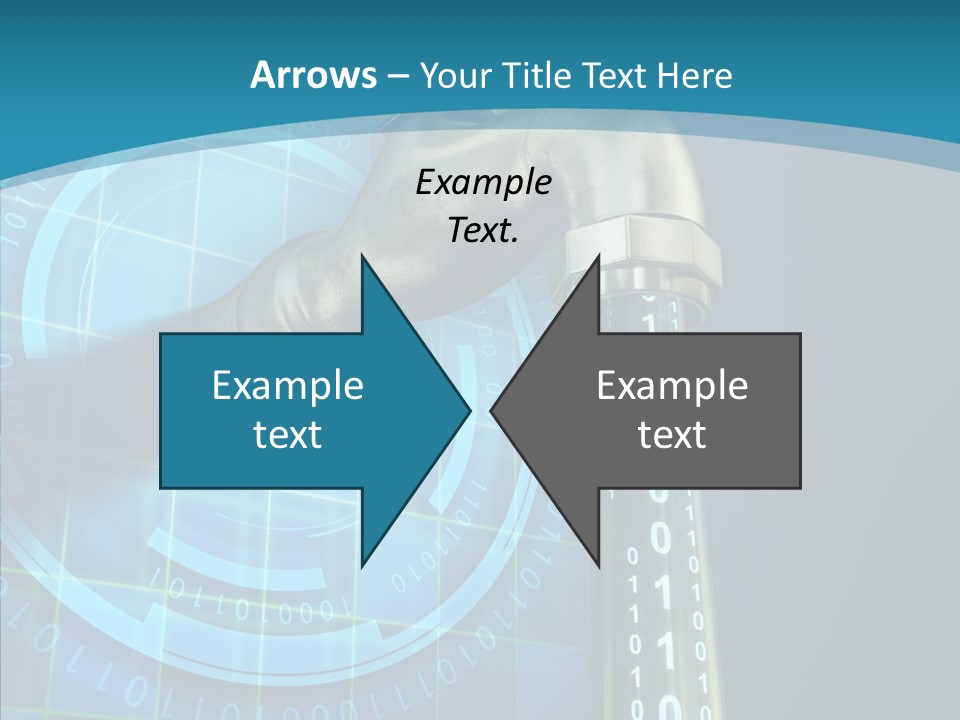 Digital Steel Wire PowerPoint Template