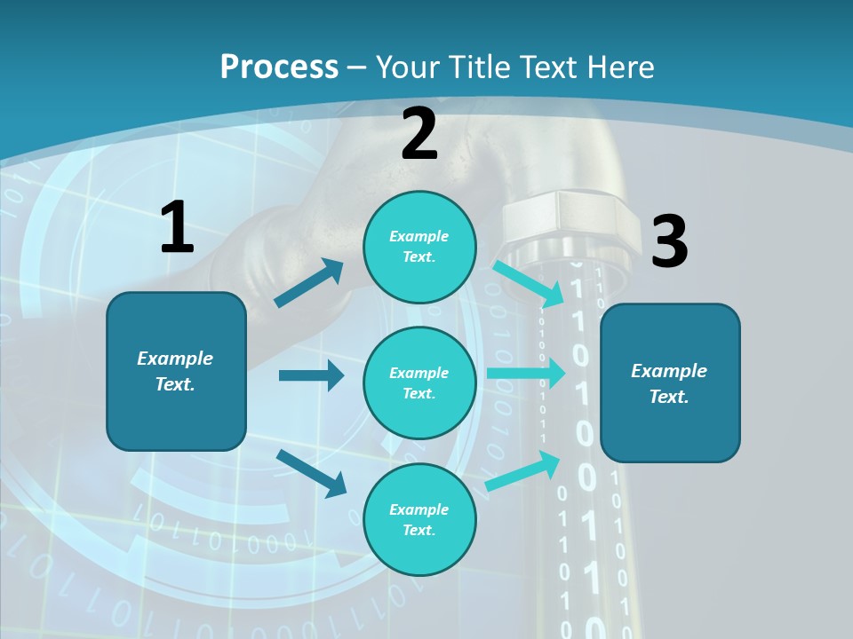Digital Steel Wire PowerPoint Template