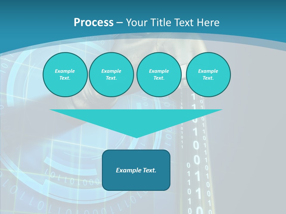 Digital Steel Wire PowerPoint Template