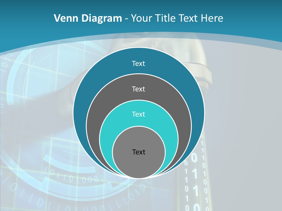 Digital Steel Wire PowerPoint Template