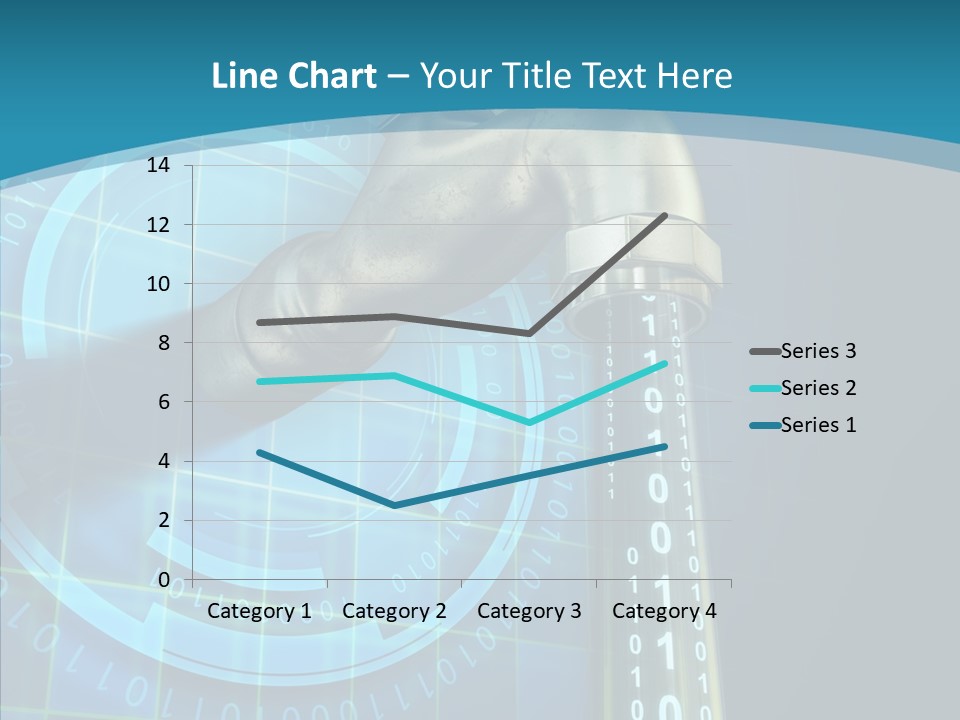 Digital Steel Wire PowerPoint Template