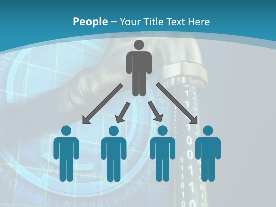 Digital Steel Wire PowerPoint Template