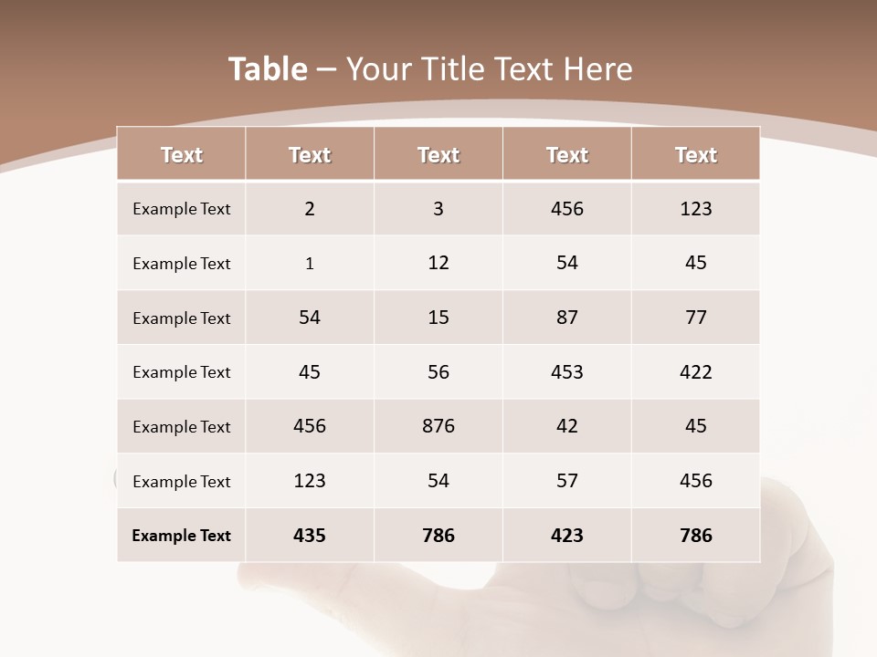 Leadership Team Public PowerPoint Template