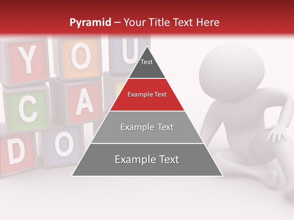 Manager Word Multicolored PowerPoint Template