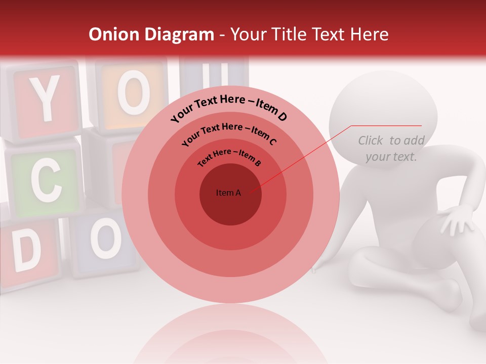 Manager Word Multicolored PowerPoint Template